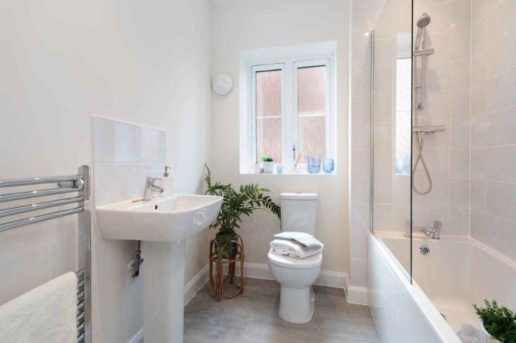 The Pine Bathroom Example at Myton Green
