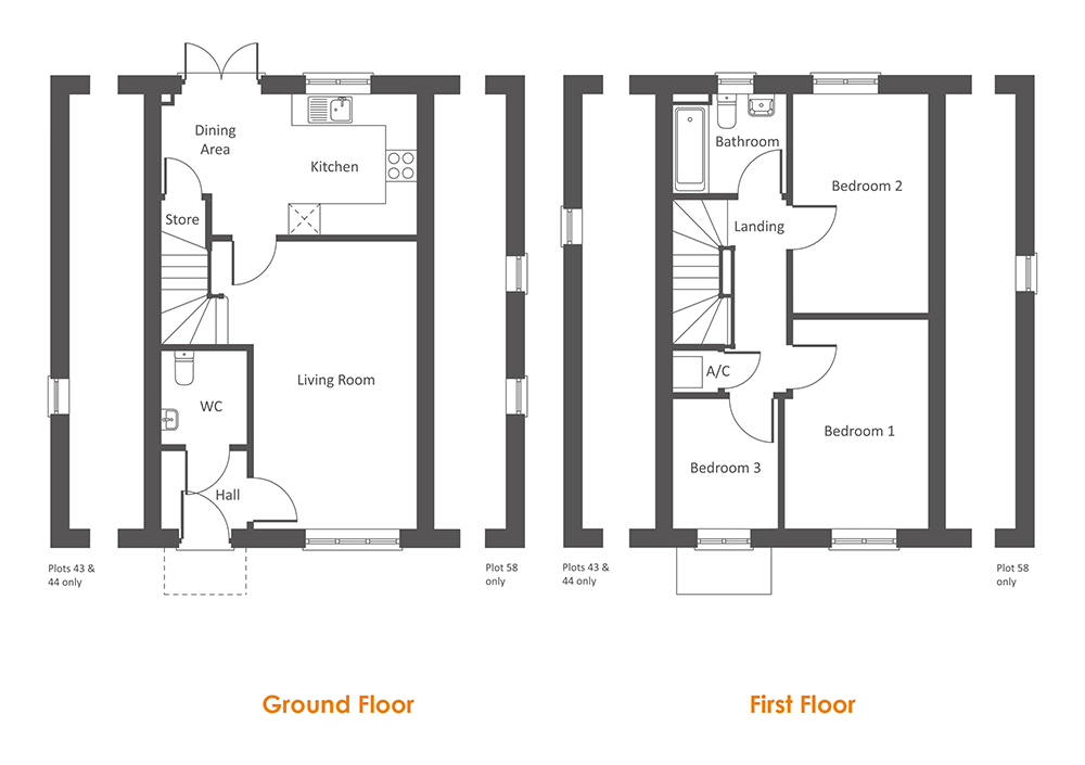 The Elm Floor Plan at Green Acres
